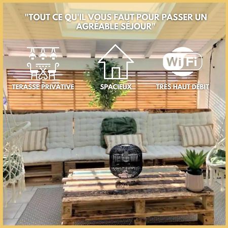 Le Paisiblement Votre 2 Ch, Terrasse, Clim, Park Montauban Exterior foto